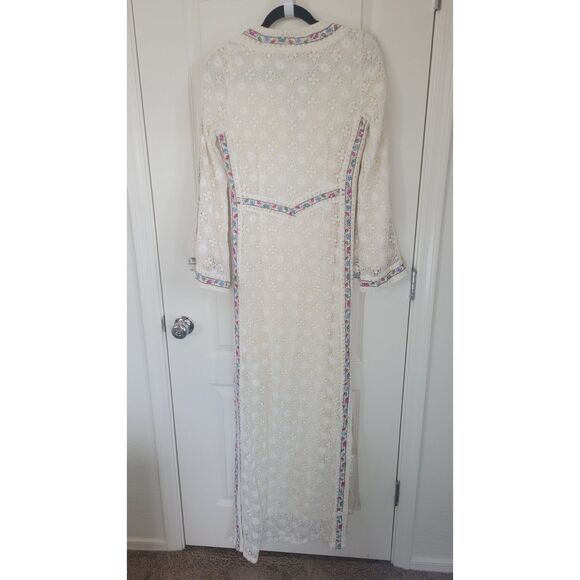 Womens Meghan Los Angeles Boho Maxi Long Sleeve Dress - Picture 3 of 3